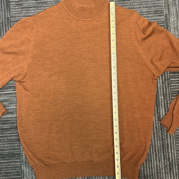 John W. Nordstrom 100% Extra-fine Merino Wool Made in Italy Turtleneck S… - Picture 7 of 7